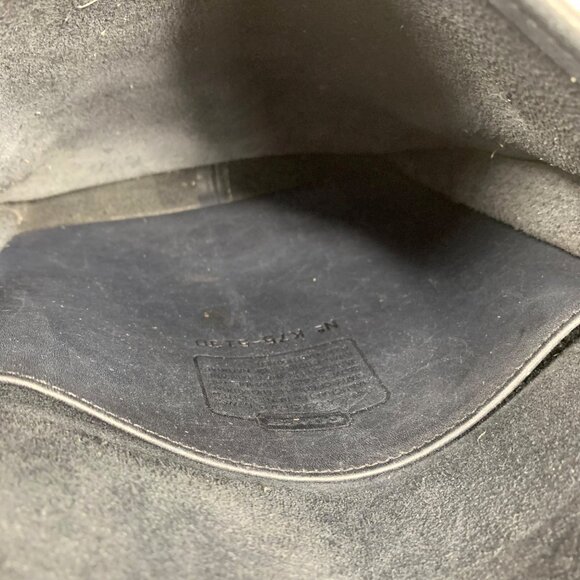 Authentic VTG Coach Station Bag + Tag 5130 RARE Navy Blue - 1997 USA *NO STRAP - Picture 9 of 12